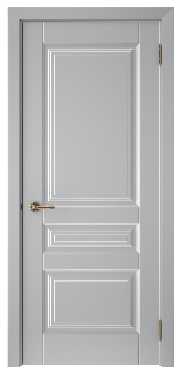 СК 1, глухое, эмаль серая, патина серебро