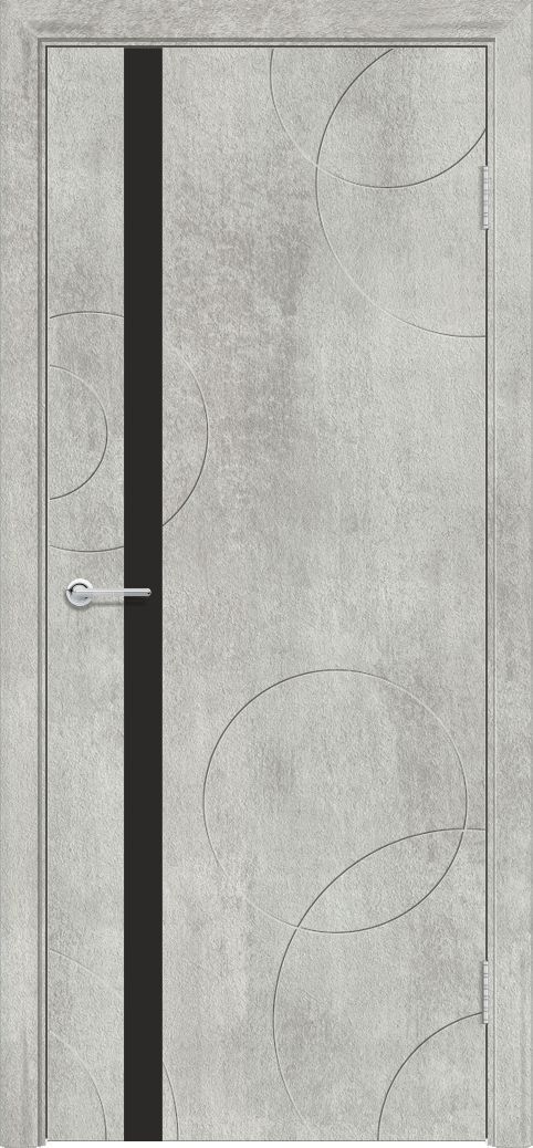 M51, Бетон серый, Лакобель черный