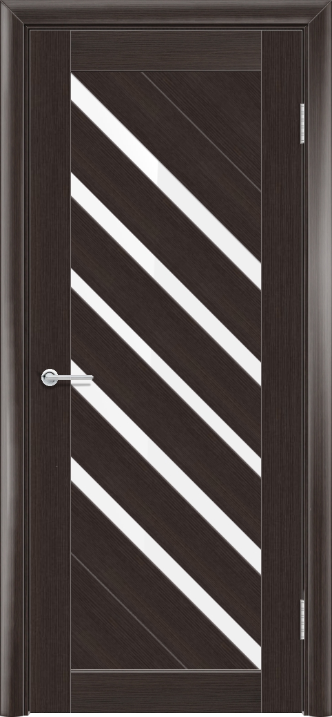 Т28, Орех темный рифленый, Лакобель белый