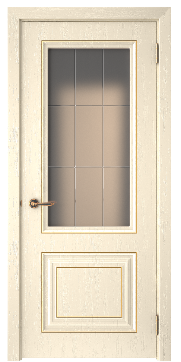 СК 2, Сатинато фрезерованное, роялвуд светлый, патина золото