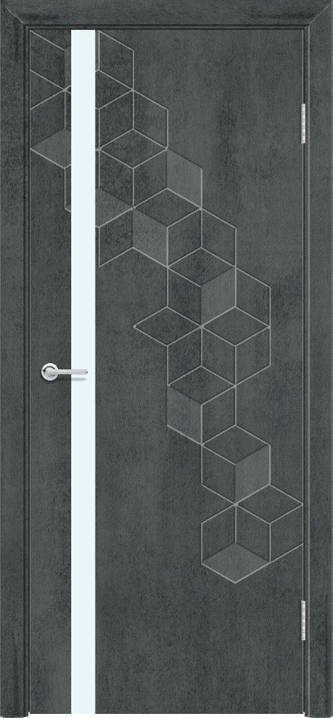 M70, Бетон темный, Лакобель белый