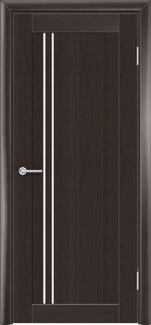 Т62, Орех темный рифленый, Белое матовое