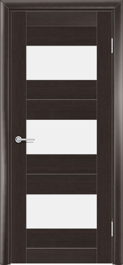 Т59, Орех темный рифленый, Белое матовое