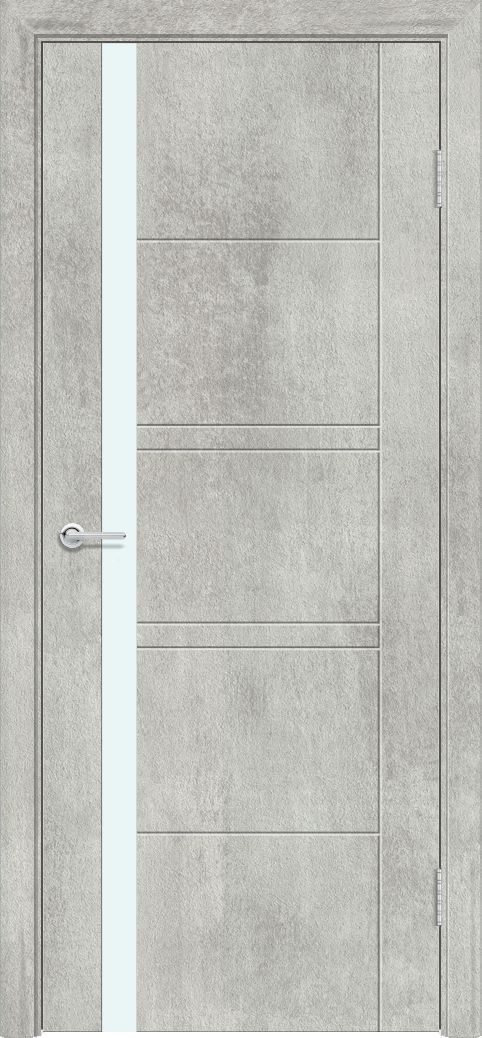 M60, Бетон серый, Лакобель белый