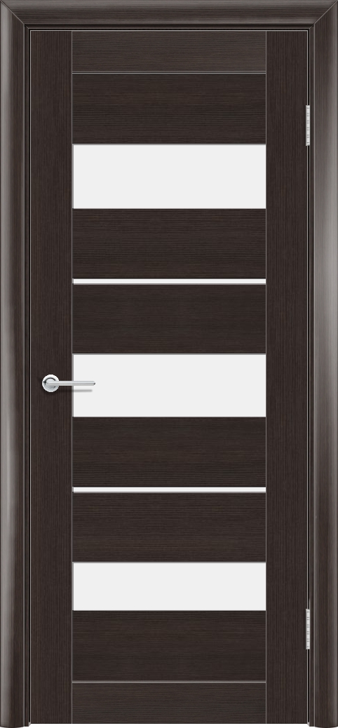 Т64, Орех темный рифленый, Белое матовое