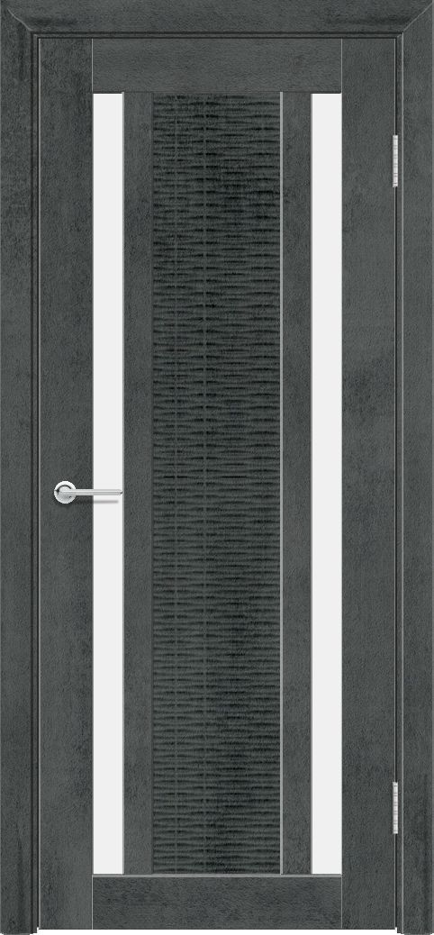 Т34, Темный бетон, Белое матовое