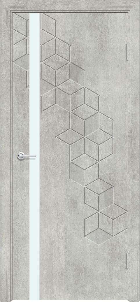 M70, Бетон серый, Лакобель белый