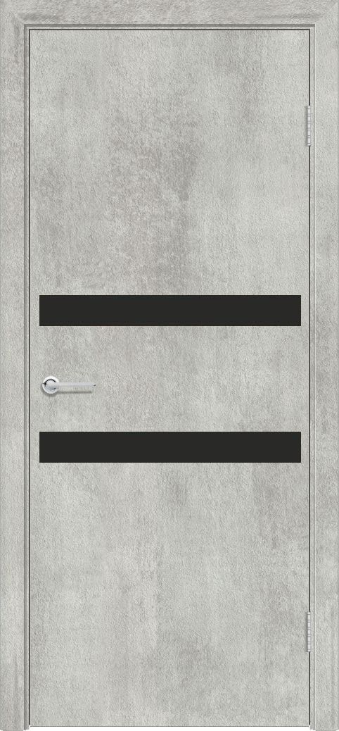 M1, Бетон серый, Лакобель черный