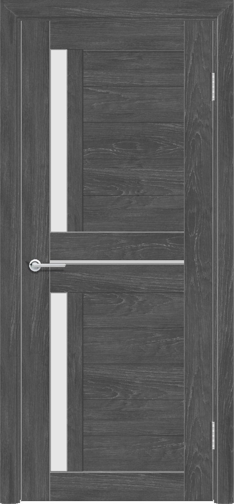 Т4, Дуб графит, Белое матовое