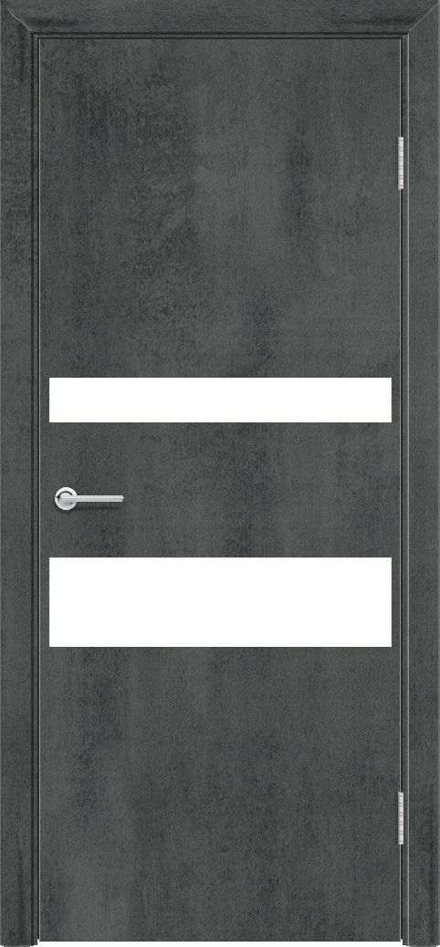 M12, Бетон темный, Лакобель белый