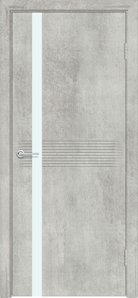 M46, Бетон серый, Лакобель белый