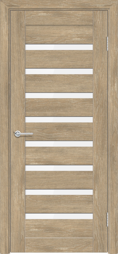 Т2, Дуб шале, Белое матовое