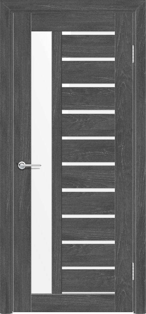 Т13, Дуб графит, Лакобель белый