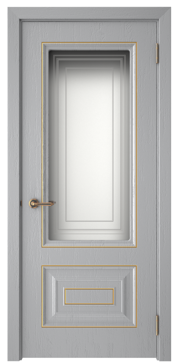 Екатерина СК 6, Сатинато фотопечать, роялвуд серый, патина золото