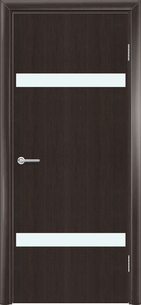 M4, Темный орех рифленый, Лакобель белый