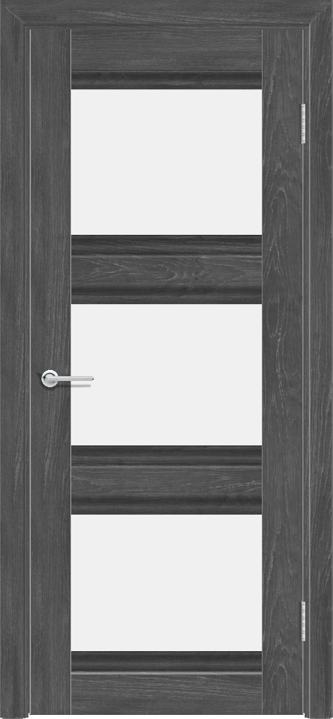 Т50, Дуб графит, Белое матовое