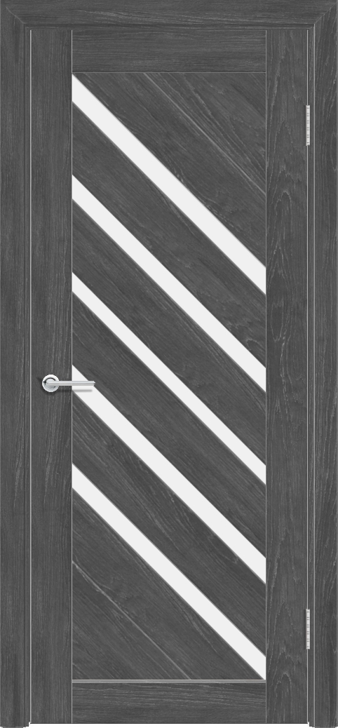 Т28, Дуб графит, Белое матовое